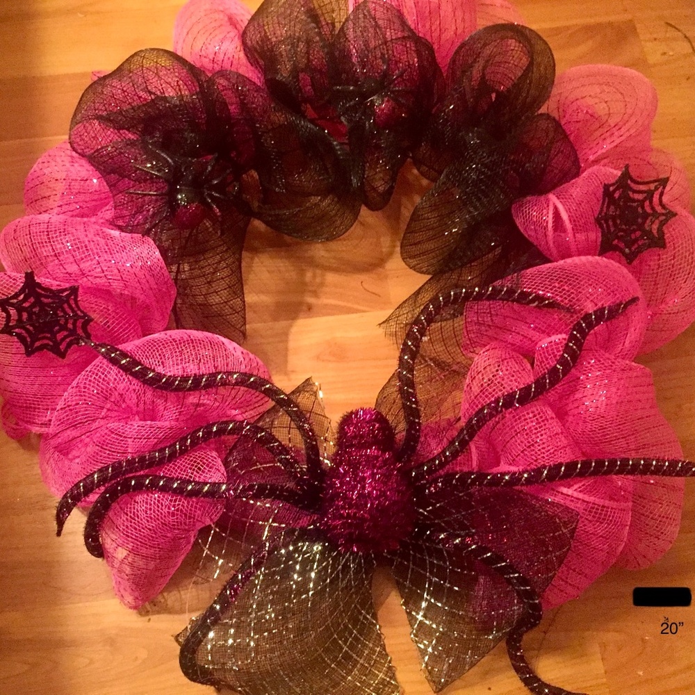 Spider Halloween Wreath